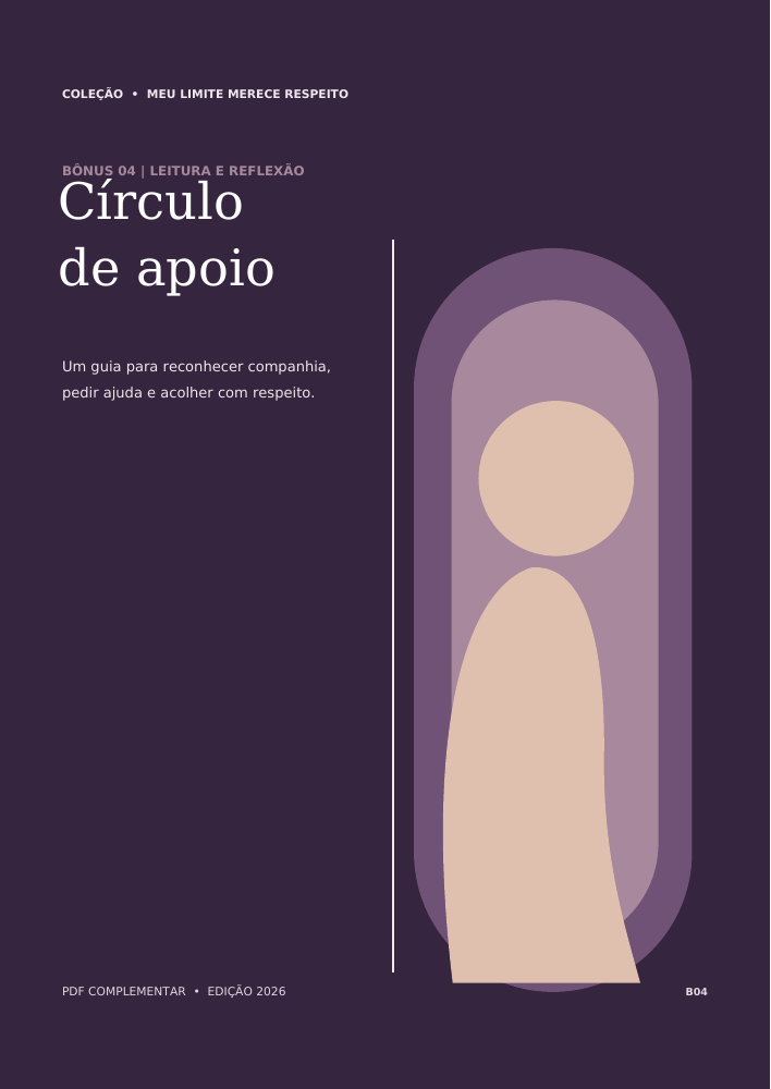 Capa do bônus Círculo de Apoio